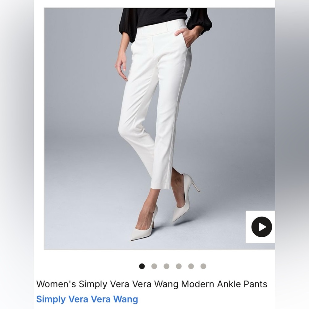Simply Vera Vera Wang Ankle Pants